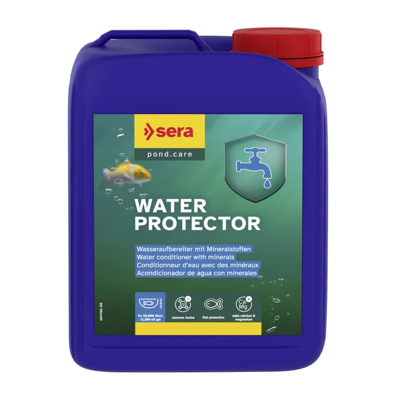 sera Pond Water Protector 2,5 Liter -Wasseraufbereiter mit Mineralstoffen- Online Kaufen